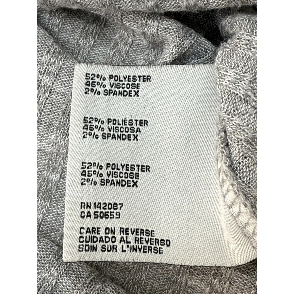 Simply Noelle Women Dress Tunic Size Small Gray Long Sleeve Pullover - Picture 11 of 12